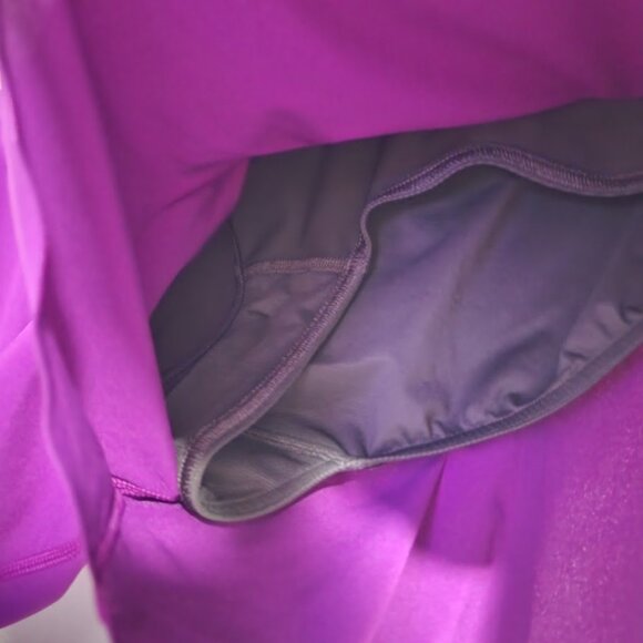 LULULEMON Groovy Run Shorts‎ Bonded Tender Violet size 12 - Picture 7 of 8